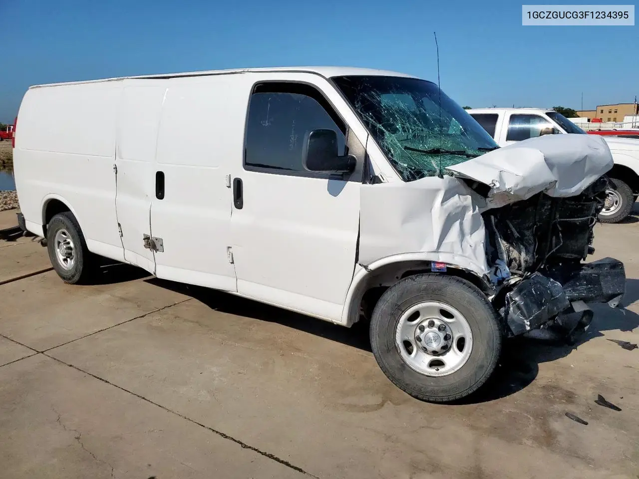 2015 Chevrolet Express G3500 VIN: 1GCZGUCG3F1234395 Lot: 52813765