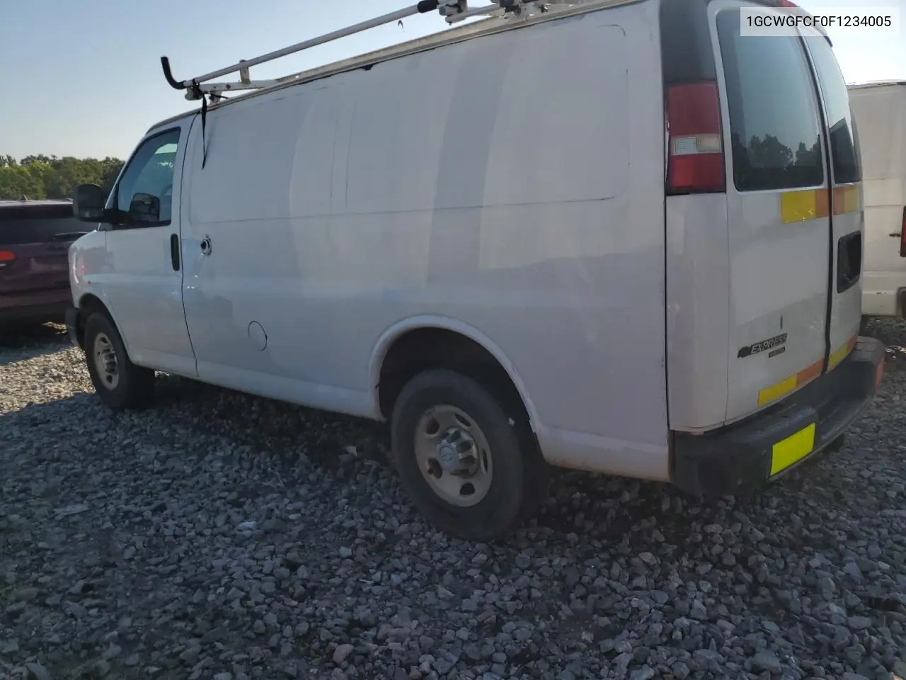 2015 Chevrolet Express G2500 VIN: 1GCWGFCF0F1234005 Lot: 61420205