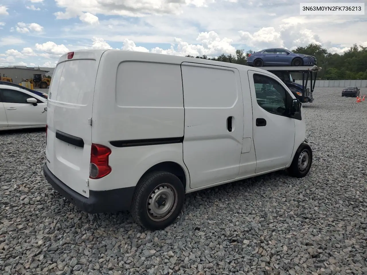 2015 Chevrolet City Express Ls VIN: 3N63M0YN2FK736213 Lot: 62490875