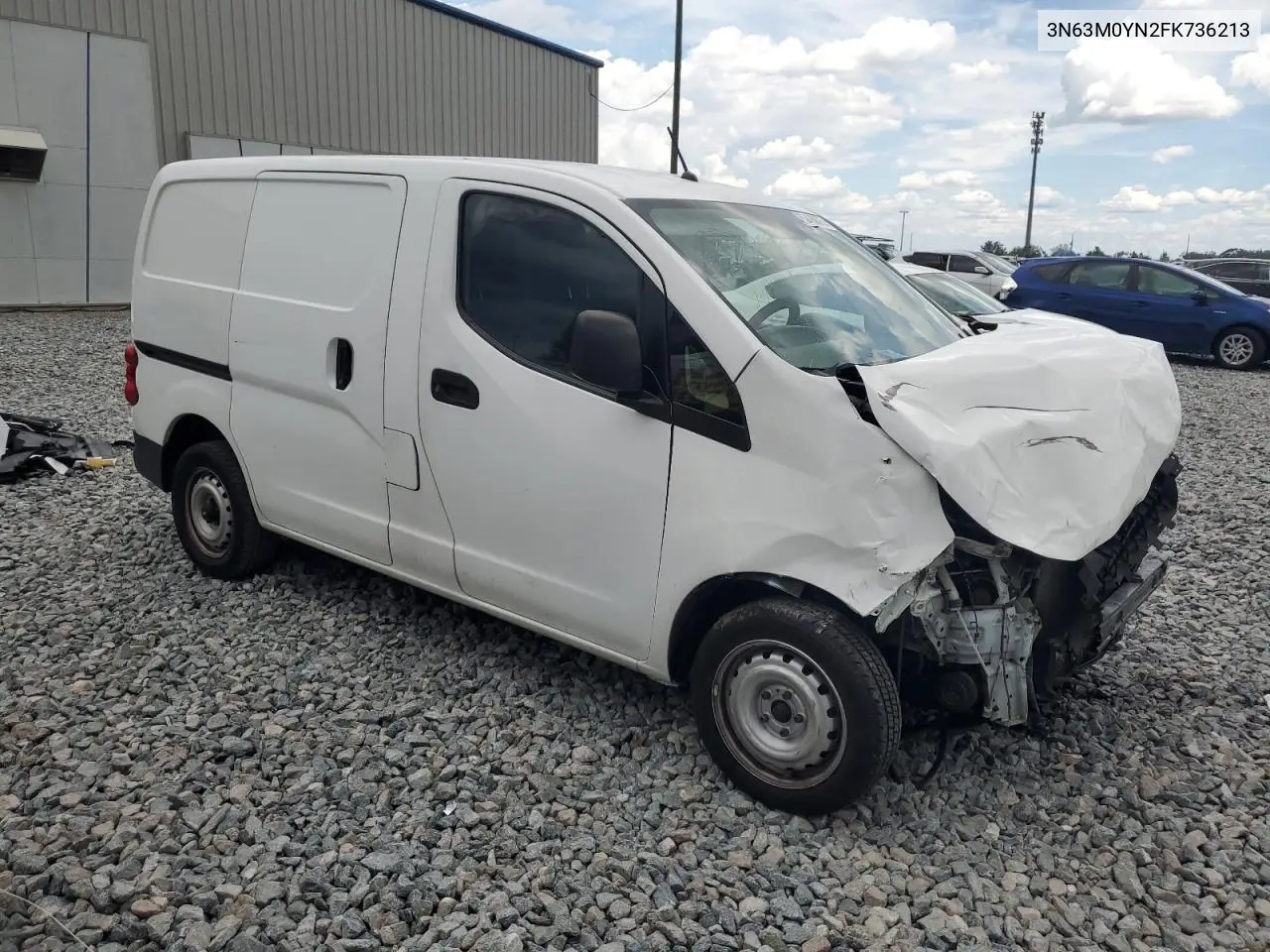 2015 Chevrolet City Express Ls VIN: 3N63M0YN2FK736213 Lot: 62490875