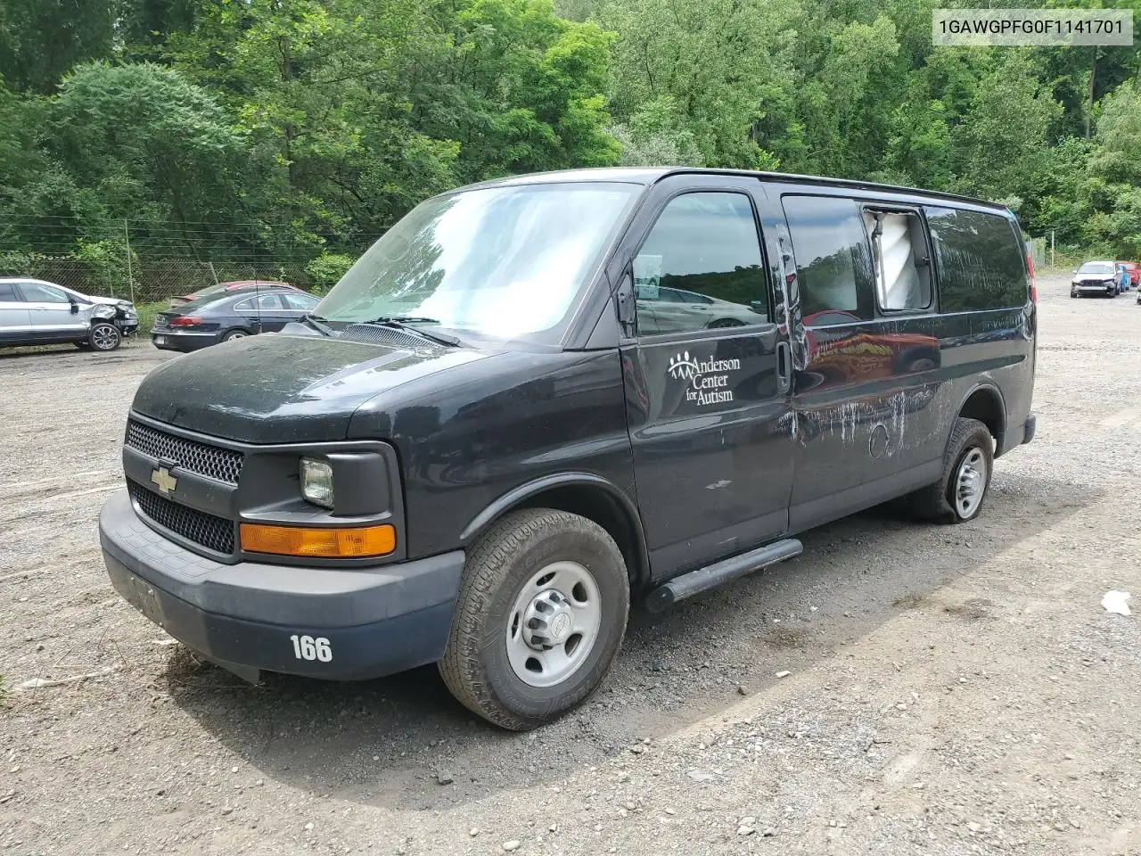 2015 Chevrolet Express G2500 Ls VIN: 1GAWGPFG0F1141701 Lot: 62818685