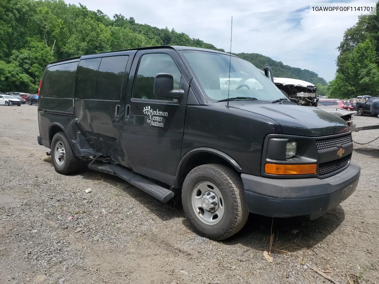 2015 Chevrolet Express G2500 Ls VIN: 1GAWGPFG0F1141701 Lot: 62818685