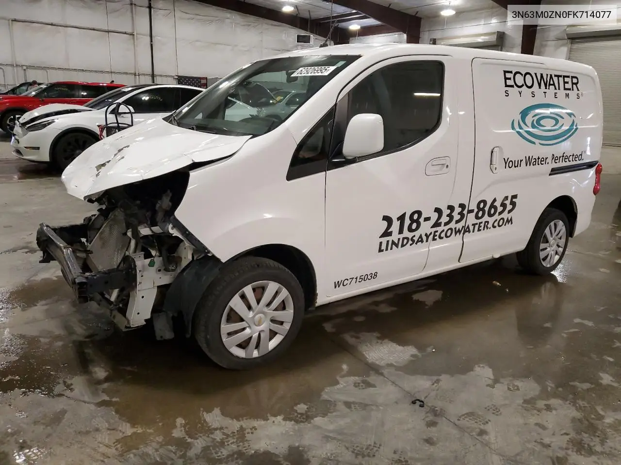 2015 Chevrolet City Express Lt VIN: 3N63M0ZN0FK714077 Lot: 62926995