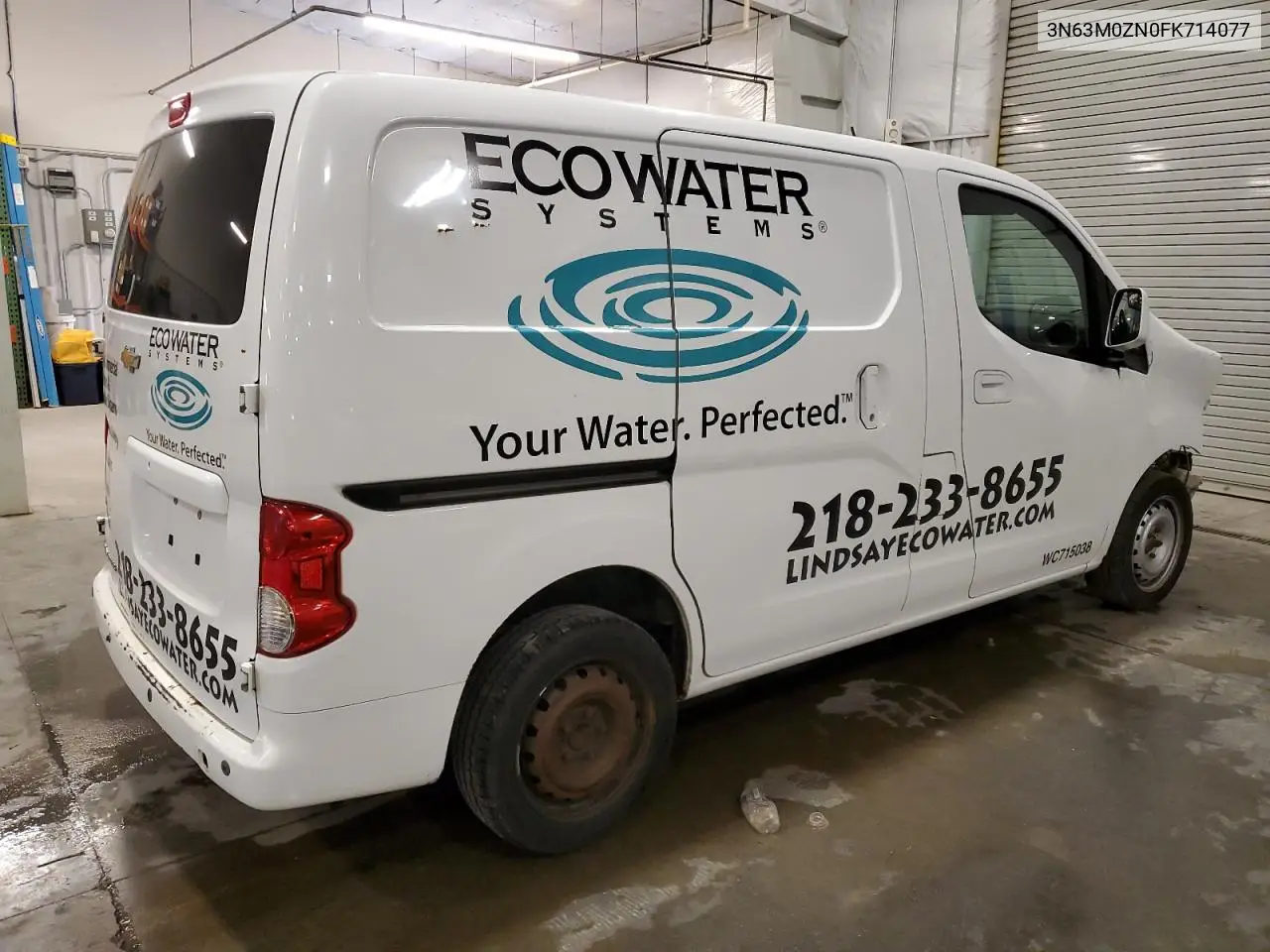 2015 Chevrolet City Express Lt VIN: 3N63M0ZN0FK714077 Lot: 62926995