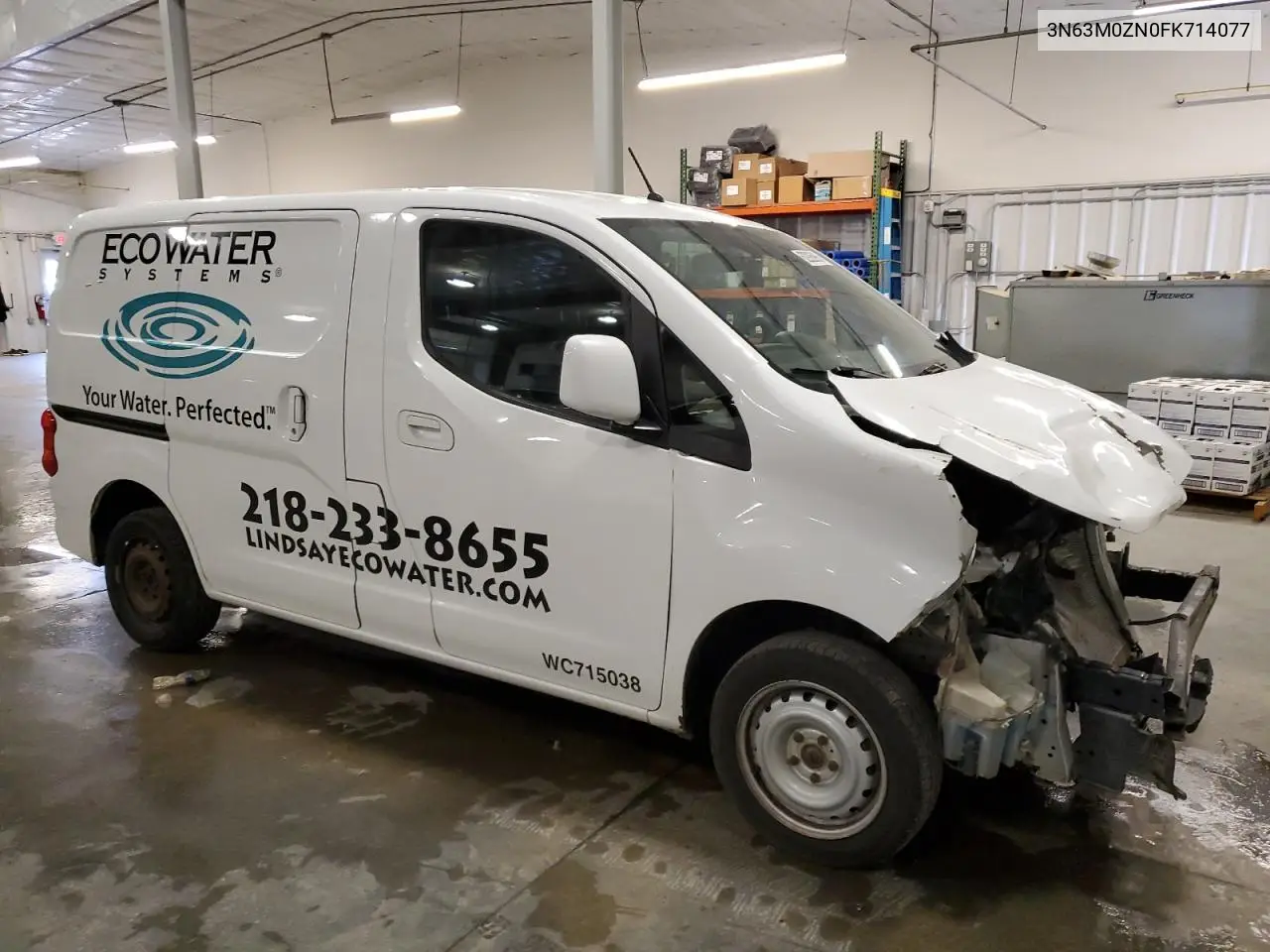 2015 Chevrolet City Express Lt VIN: 3N63M0ZN0FK714077 Lot: 62926995
