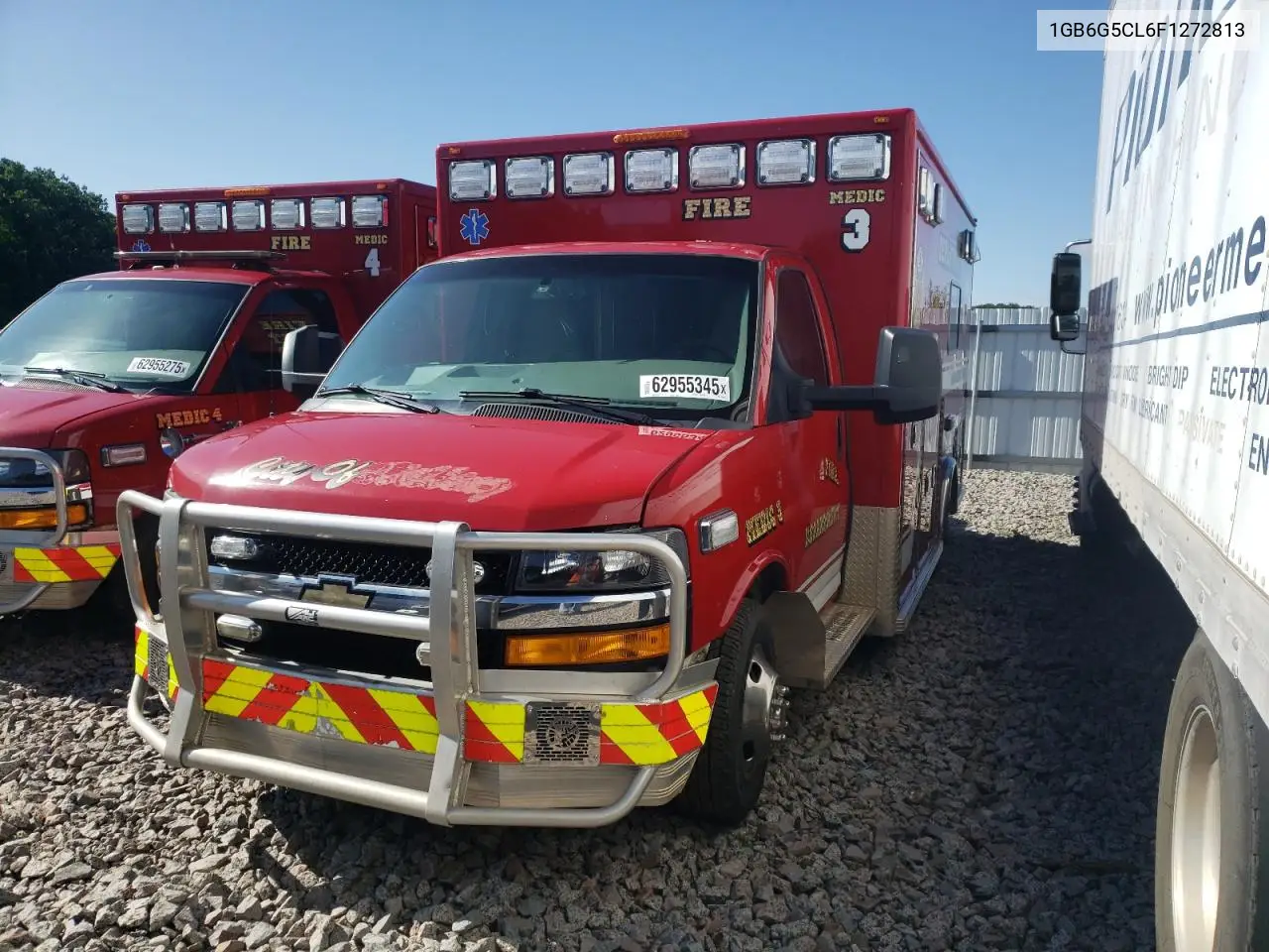 2015 Chevrolet Express G4500 VIN: 1GB6G5CL6F1272813 Lot: 62955345