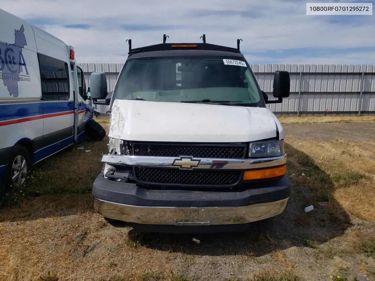 2016 Chevrolet Express G3500 VIN: 1GB0GRFG7G1295272 Lot: 55672245