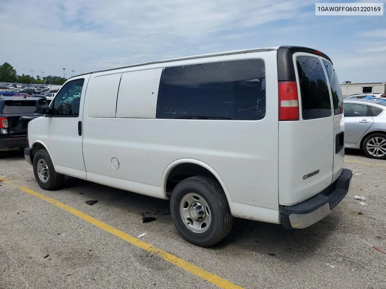 2016 Chevrolet Express G2500 Lt VIN: 1GAWGFFG6G1220169 Lot: 62847915