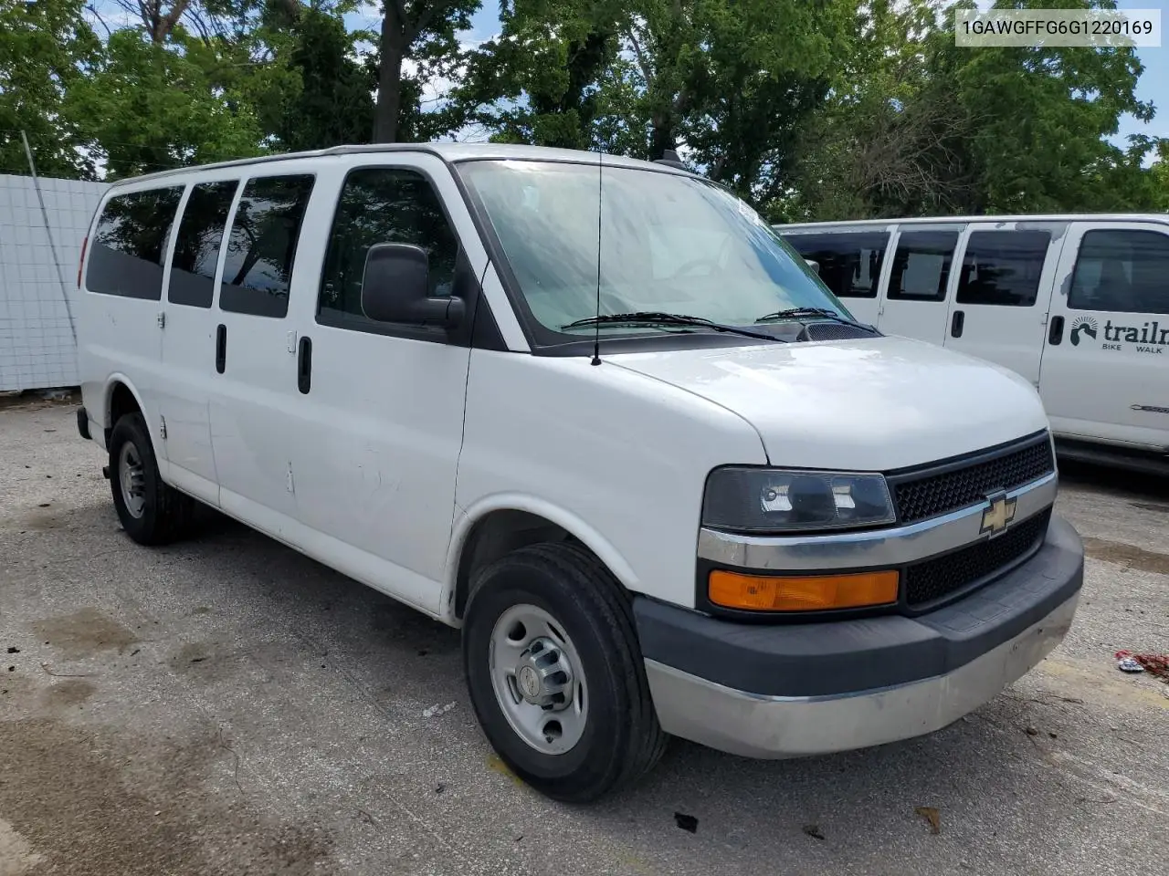 2016 Chevrolet Express G2500 Lt VIN: 1GAWGFFG6G1220169 Lot: 62847915