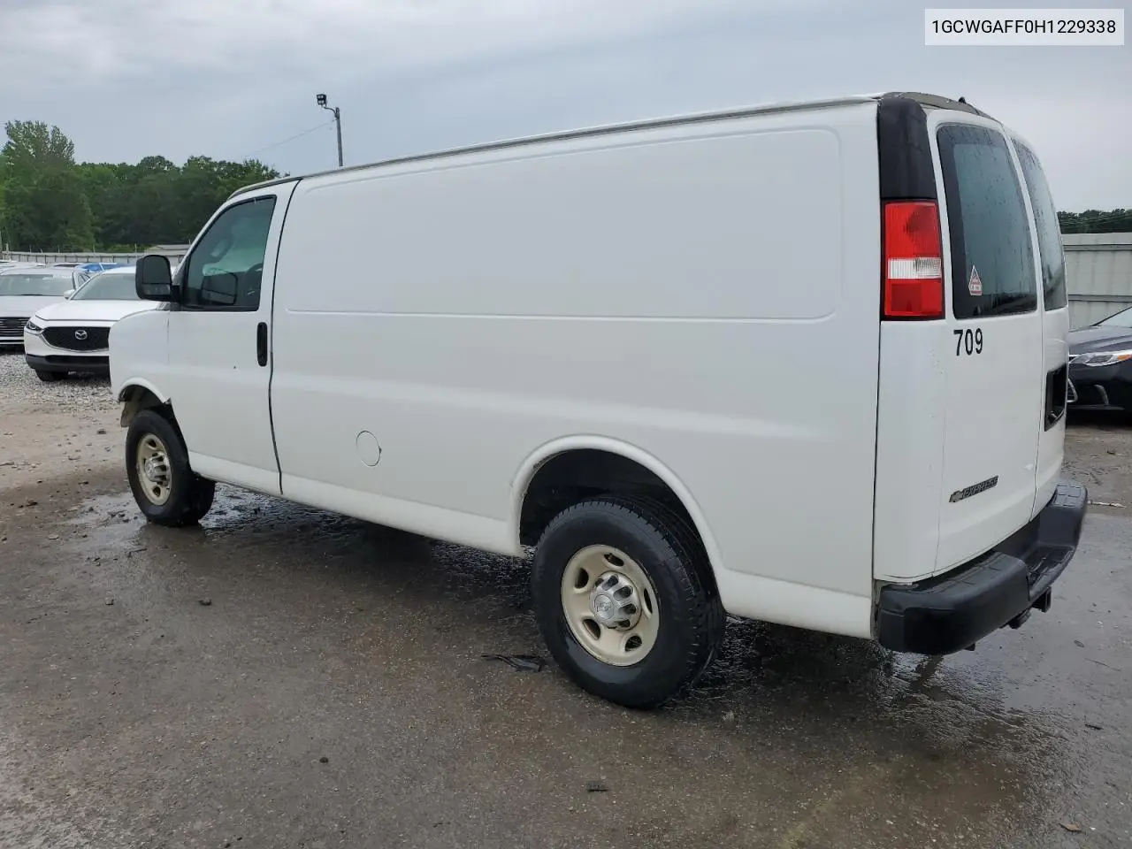 2017 Chevrolet Express G2500 VIN: 1GCWGAFF0H1229338 Lot: 55509035