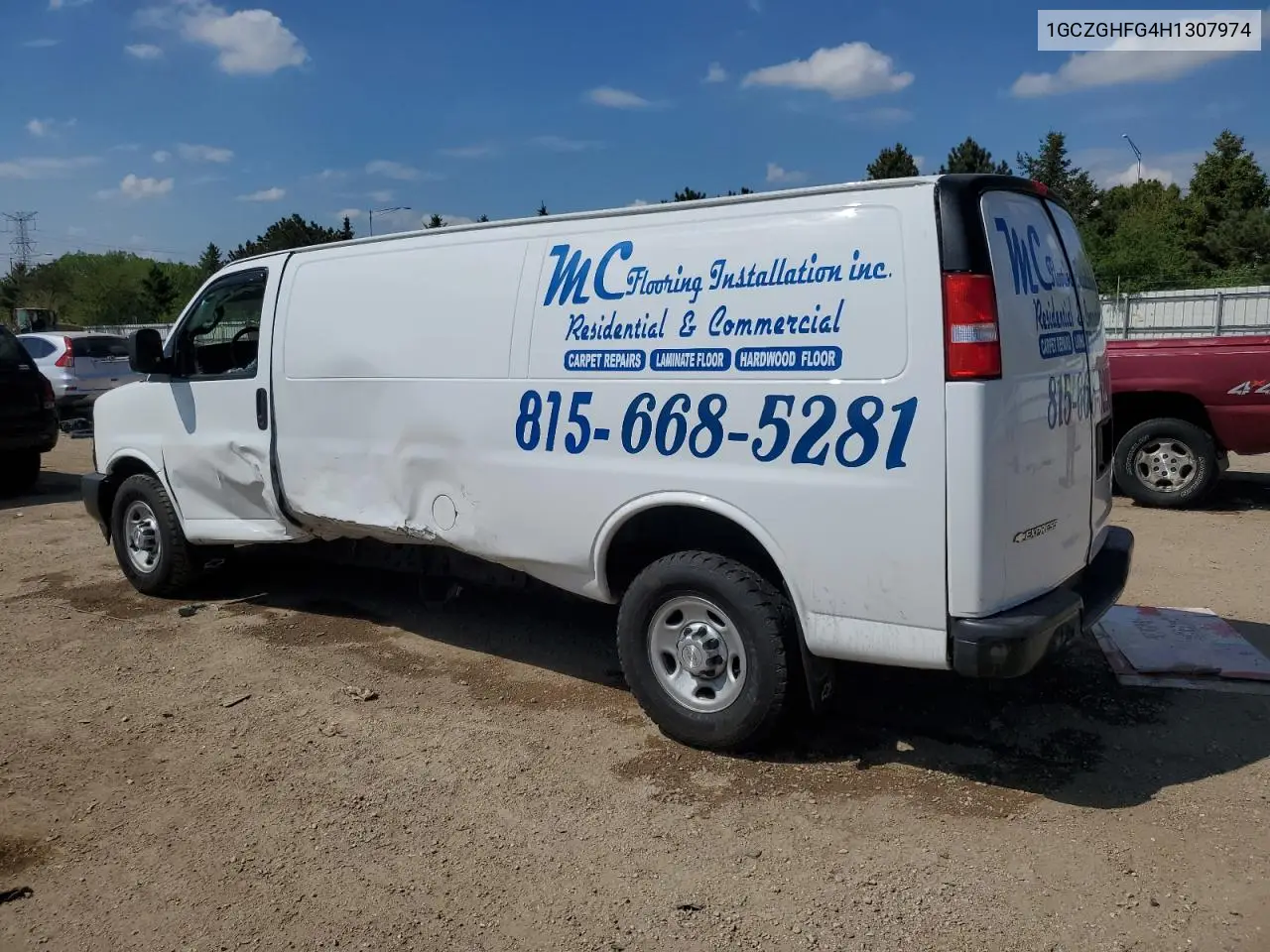 2017 Chevrolet Express G3500 VIN: 1GCZGHFG4H1307974 Lot: 56925625
