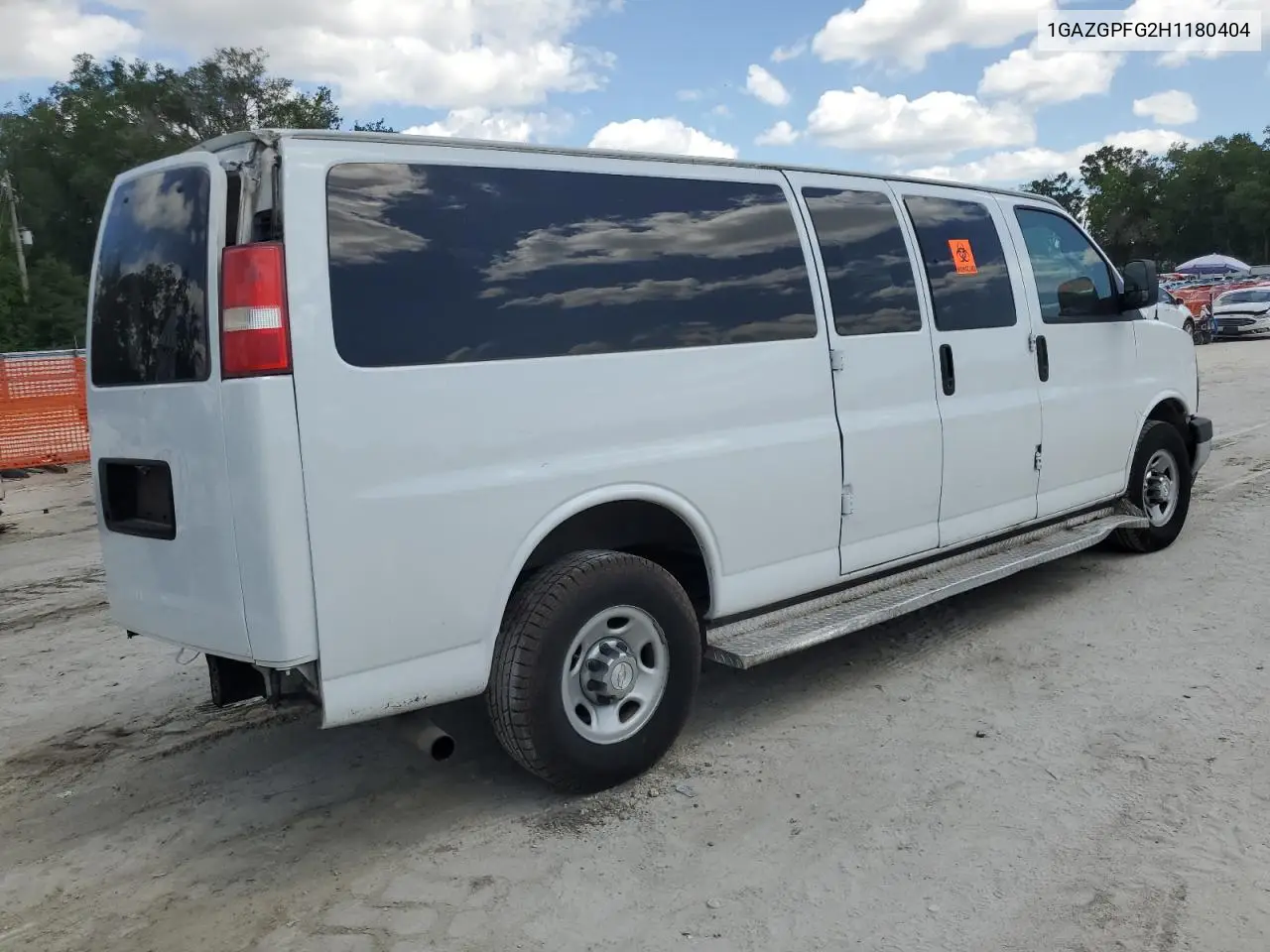 2017 Chevrolet Express G3500 Lt VIN: 1GAZGPFG2H1180404 Lot: 56962715