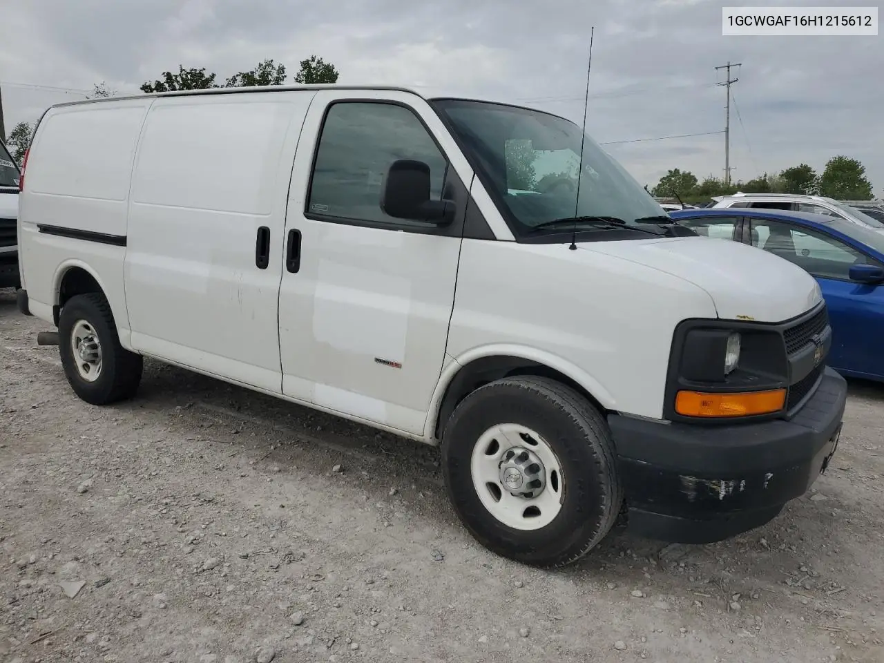 1gcwgaf16h1215612 1GCWGAF16H1215612 2017 Chevrolet Express G2500