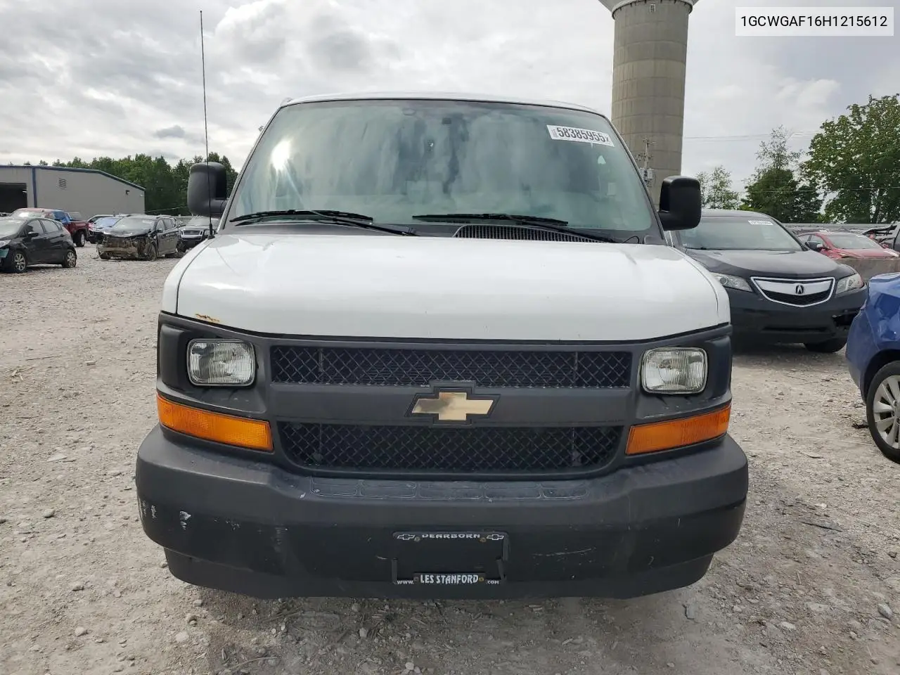 1gcwgaf16h1215612 1GCWGAF16H1215612 2017 Chevrolet Express G2500