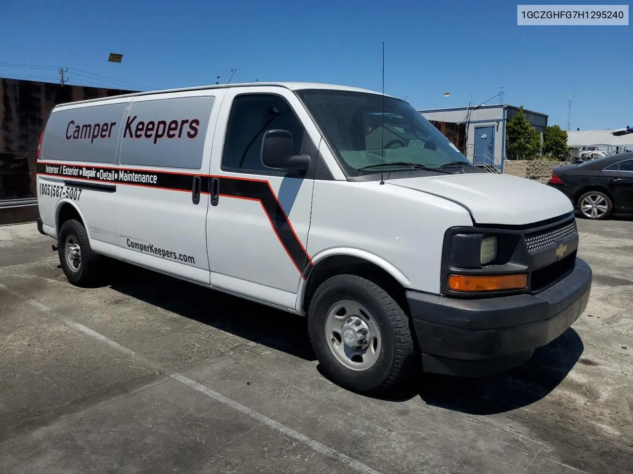 2017 Chevrolet Express G3500 VIN: 1GCZGHFG7H1295240 Lot: 62608985