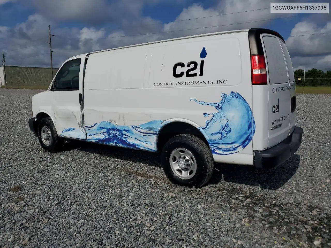 2017 Chevrolet Express G2500 VIN: 1GCWGAFF6H1337995 Lot: 62716325
