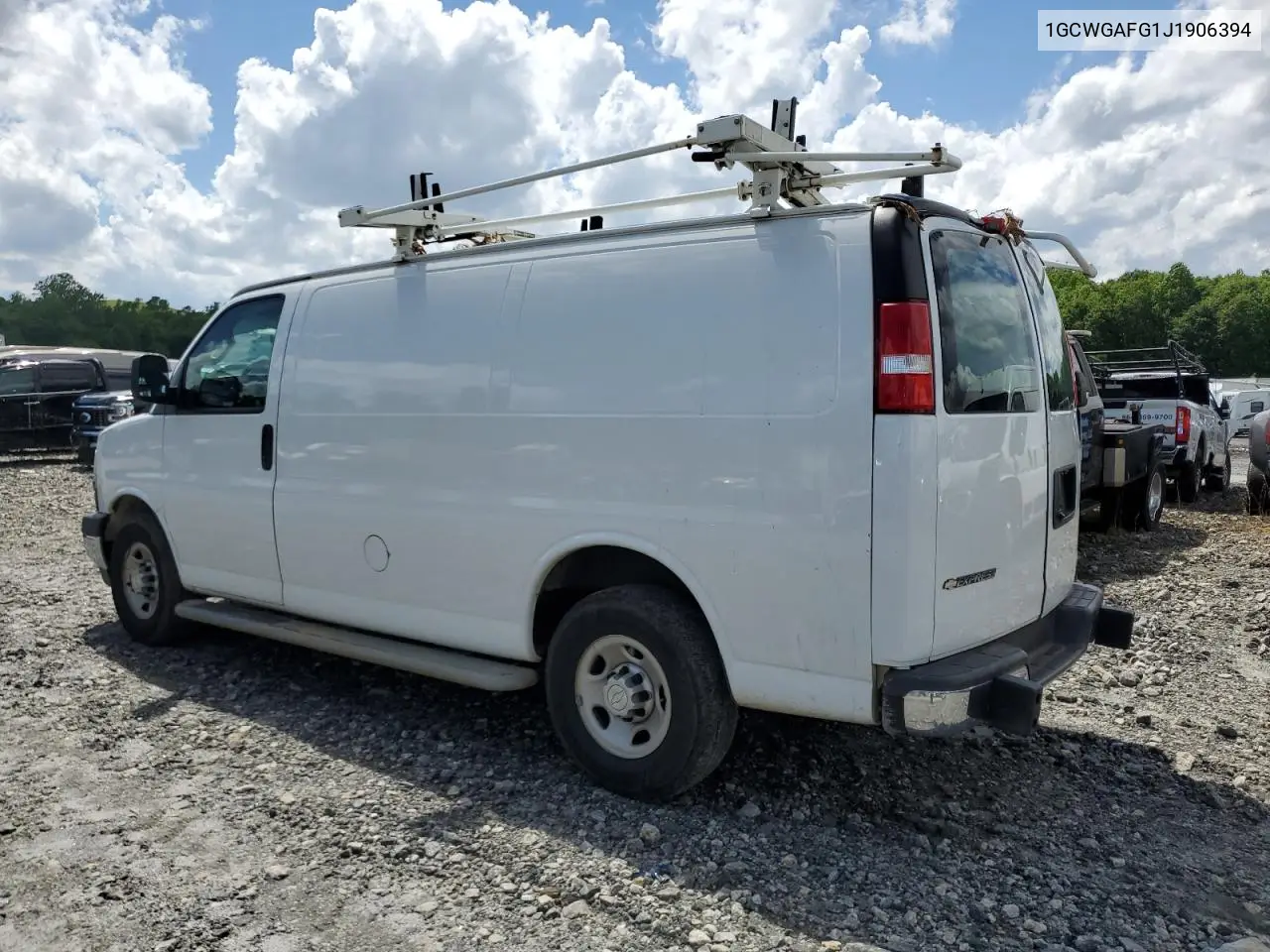 2018 Chevrolet Express G2500 VIN: 1GCWGAFG1J1906394 Lot: 56229455