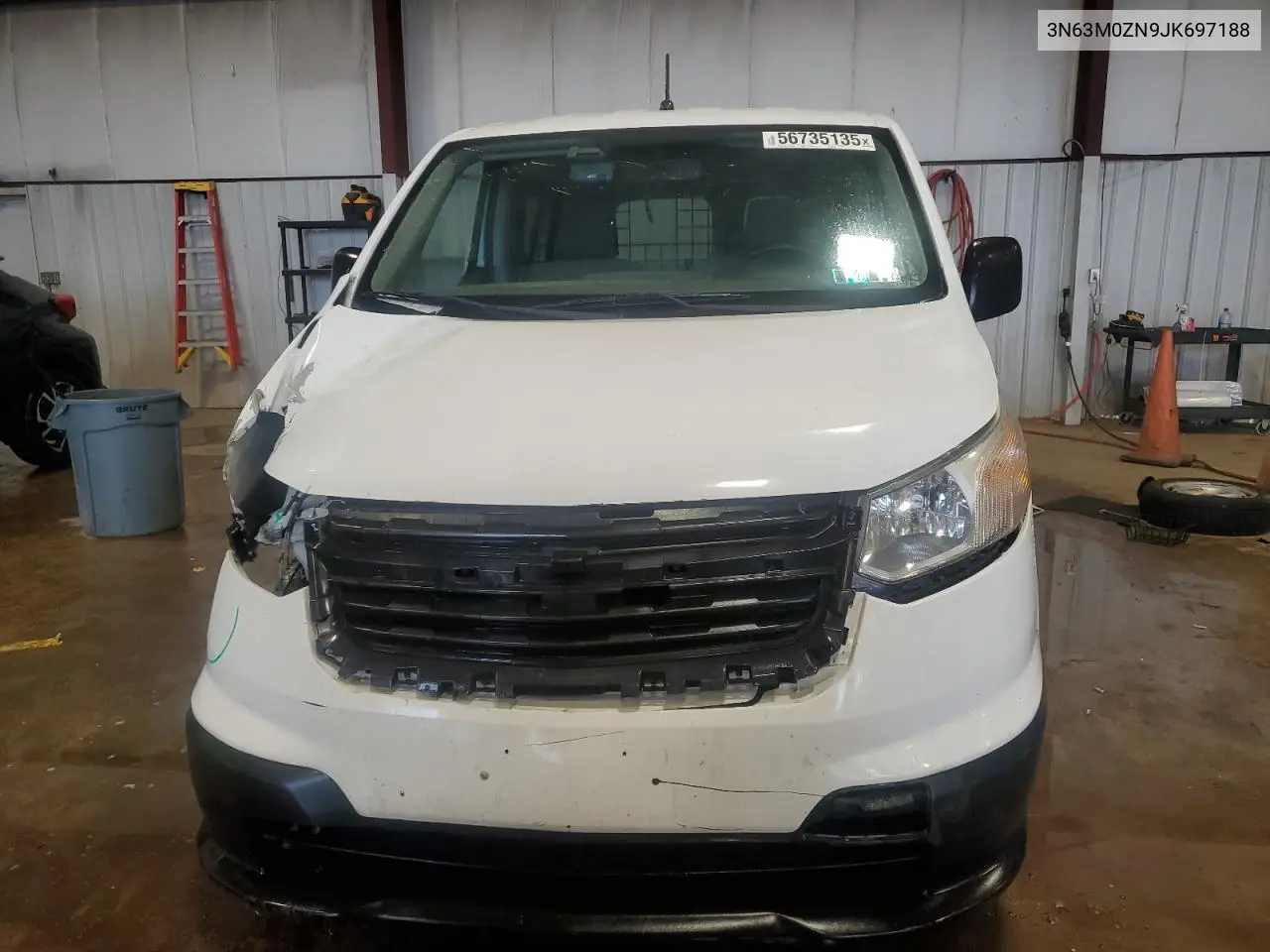 2018 Chevrolet City Express Lt VIN: 3N63M0ZN9JK697188 Lot: 56735135
