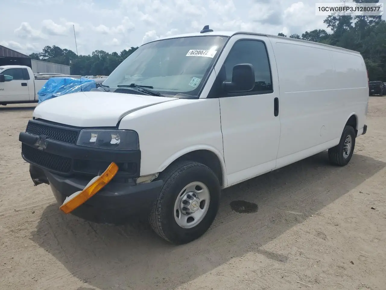 2018 Chevrolet Express G2500 VIN: 1GCWGBFP3J1280577 Lot: 62566725