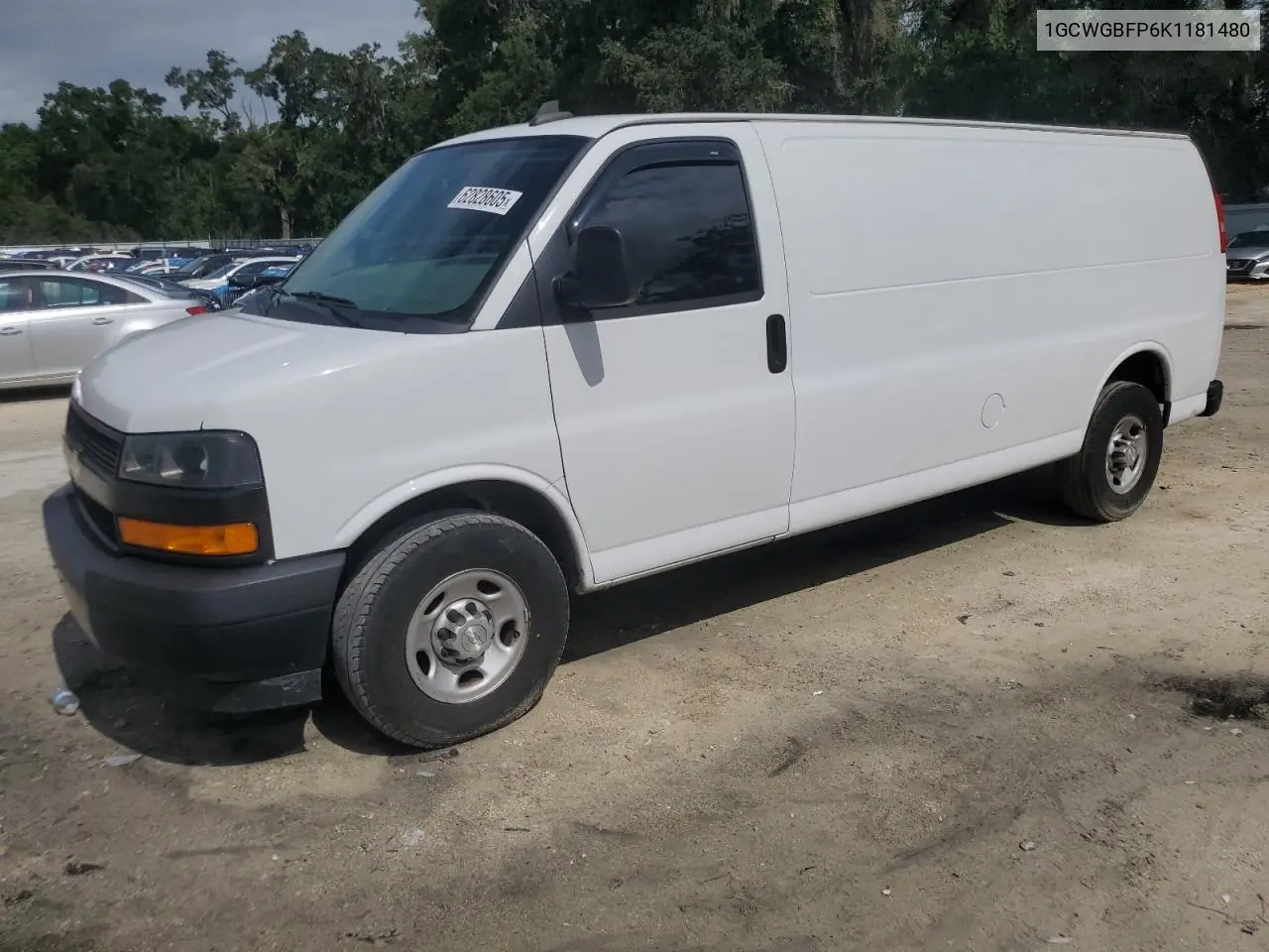 2019 Chevrolet Express G2500 VIN: 1GCWGBFP6K1181480 Lot: 62828605