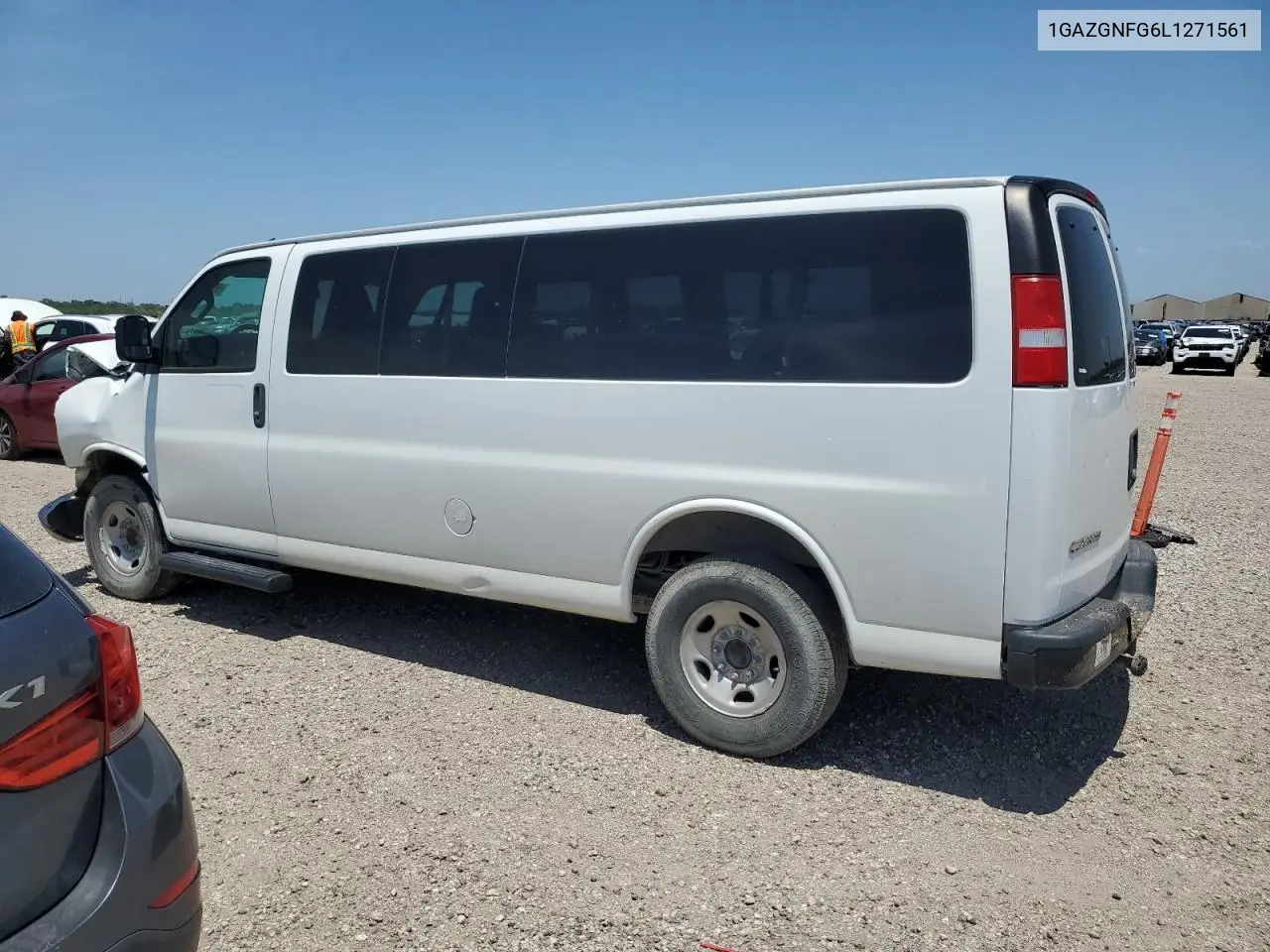 2020 Chevrolet Express G3500 Ls VIN: 1GAZGNFG6L1271561 Lot: 55260055