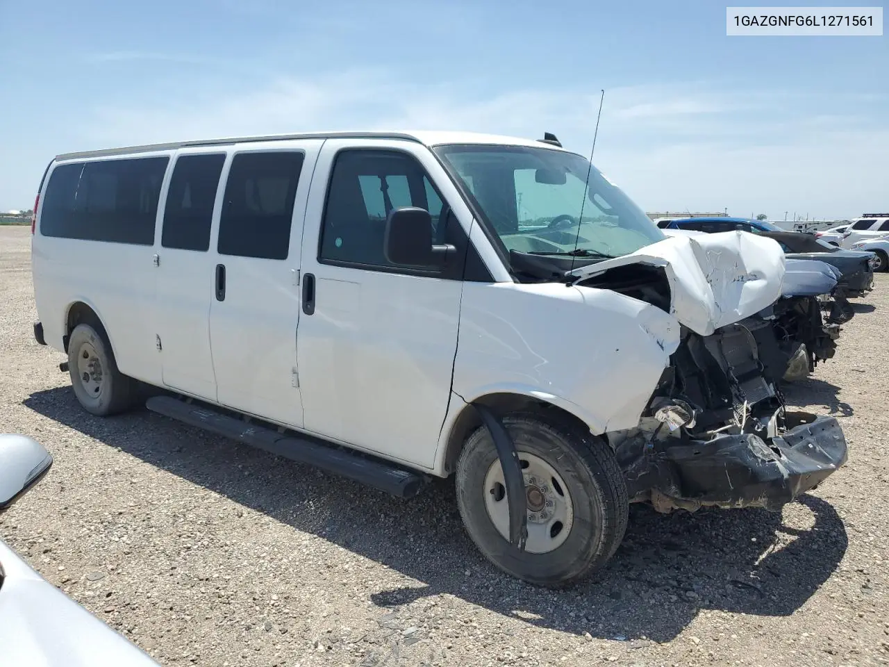 2020 Chevrolet Express G3500 Ls VIN: 1GAZGNFG6L1271561 Lot: 55260055