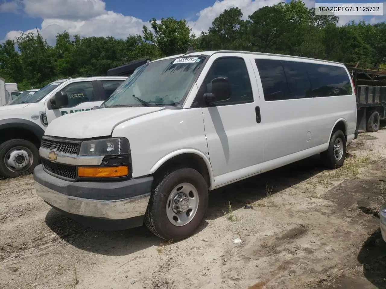 2020 Chevrolet Express G3500 Lt VIN: 1GAZGPFG7L1125732 Lot: 56536785