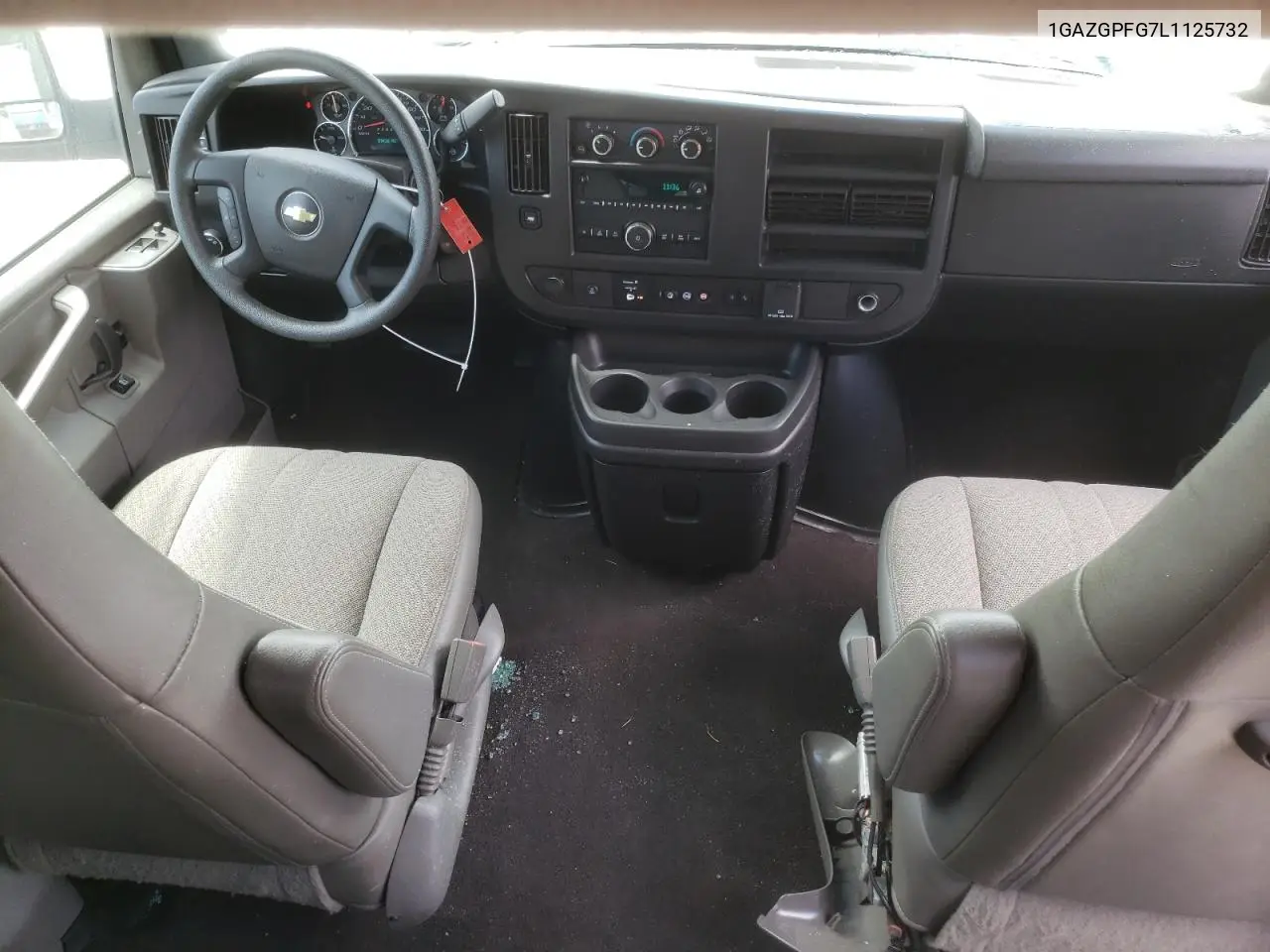 2020 Chevrolet Express G3500 Lt VIN: 1GAZGPFG7L1125732 Lot: 56536785