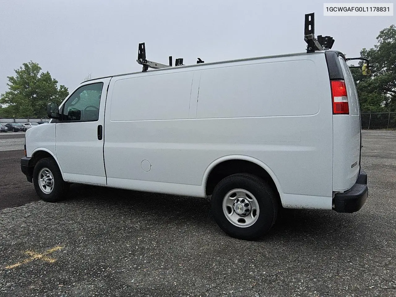 2020 Chevrolet Express G2500 VIN: 1GCWGAFG0L1178831 Lot: 62545515
