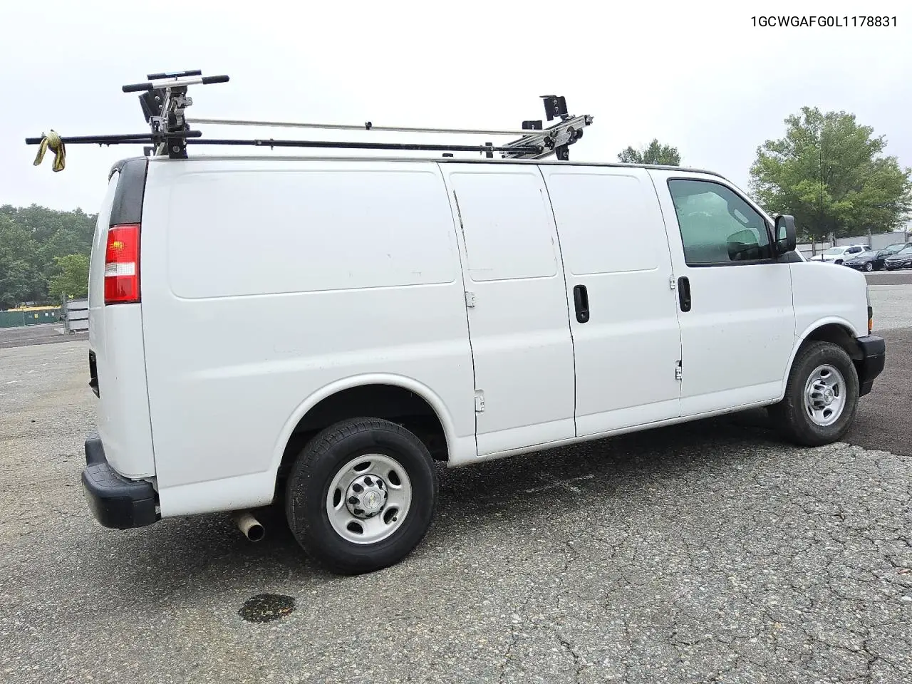 2020 Chevrolet Express G2500 VIN: 1GCWGAFG0L1178831 Lot: 62545515