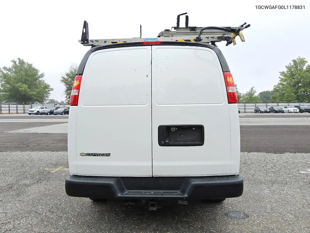 2020 Chevrolet Express G2500 VIN: 1GCWGAFG0L1178831 Lot: 62545515