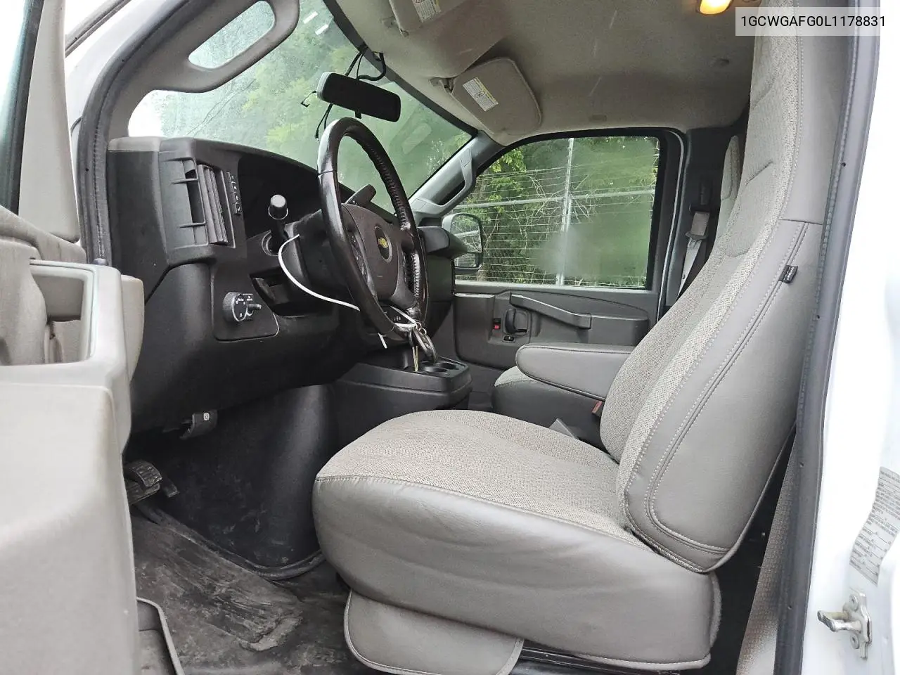 2020 Chevrolet Express G2500 VIN: 1GCWGAFG0L1178831 Lot: 62545515