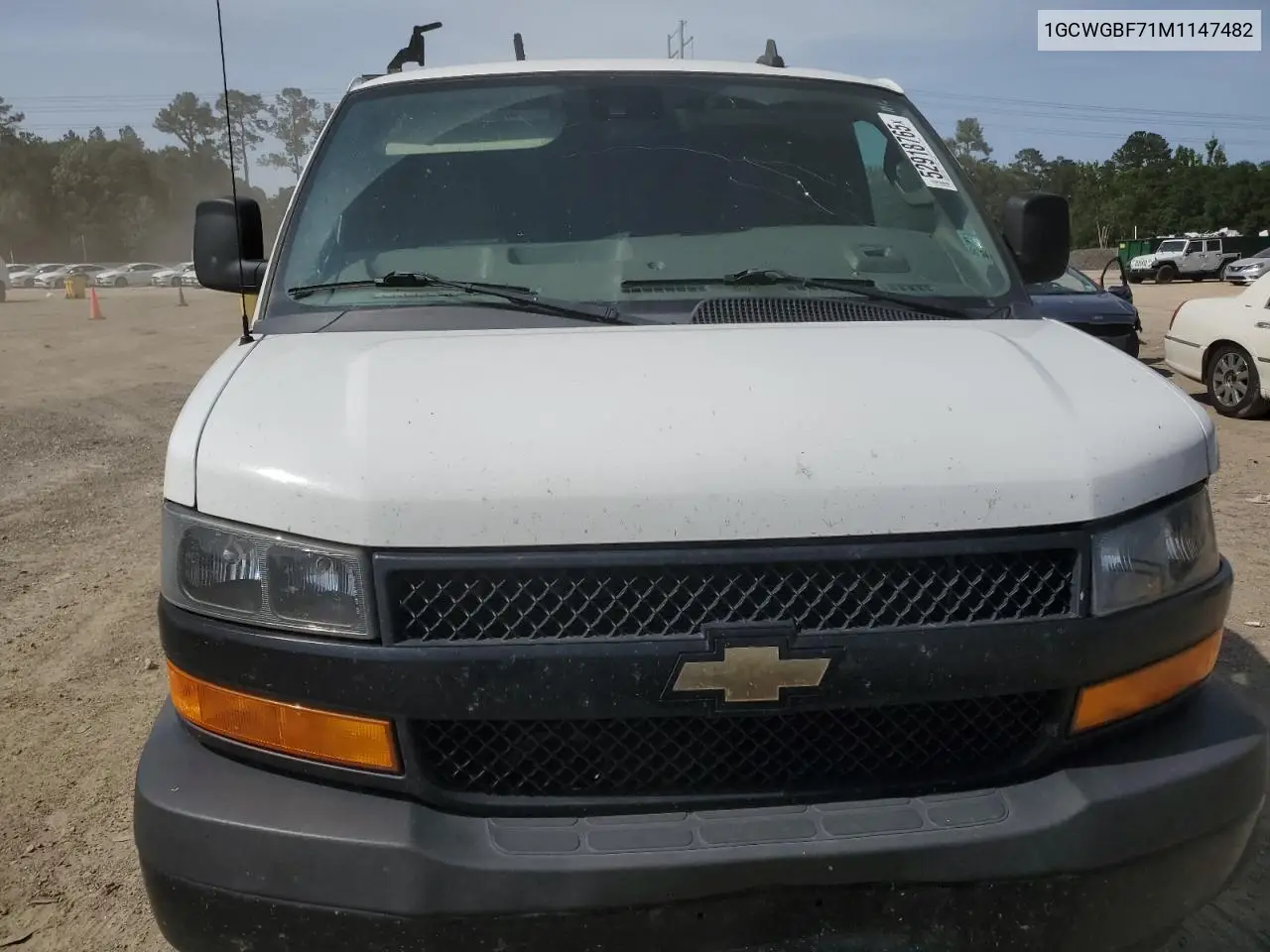 2021 Chevrolet Express G2500 VIN: 1GCWGBF71M1147482 Lot: 52918765
