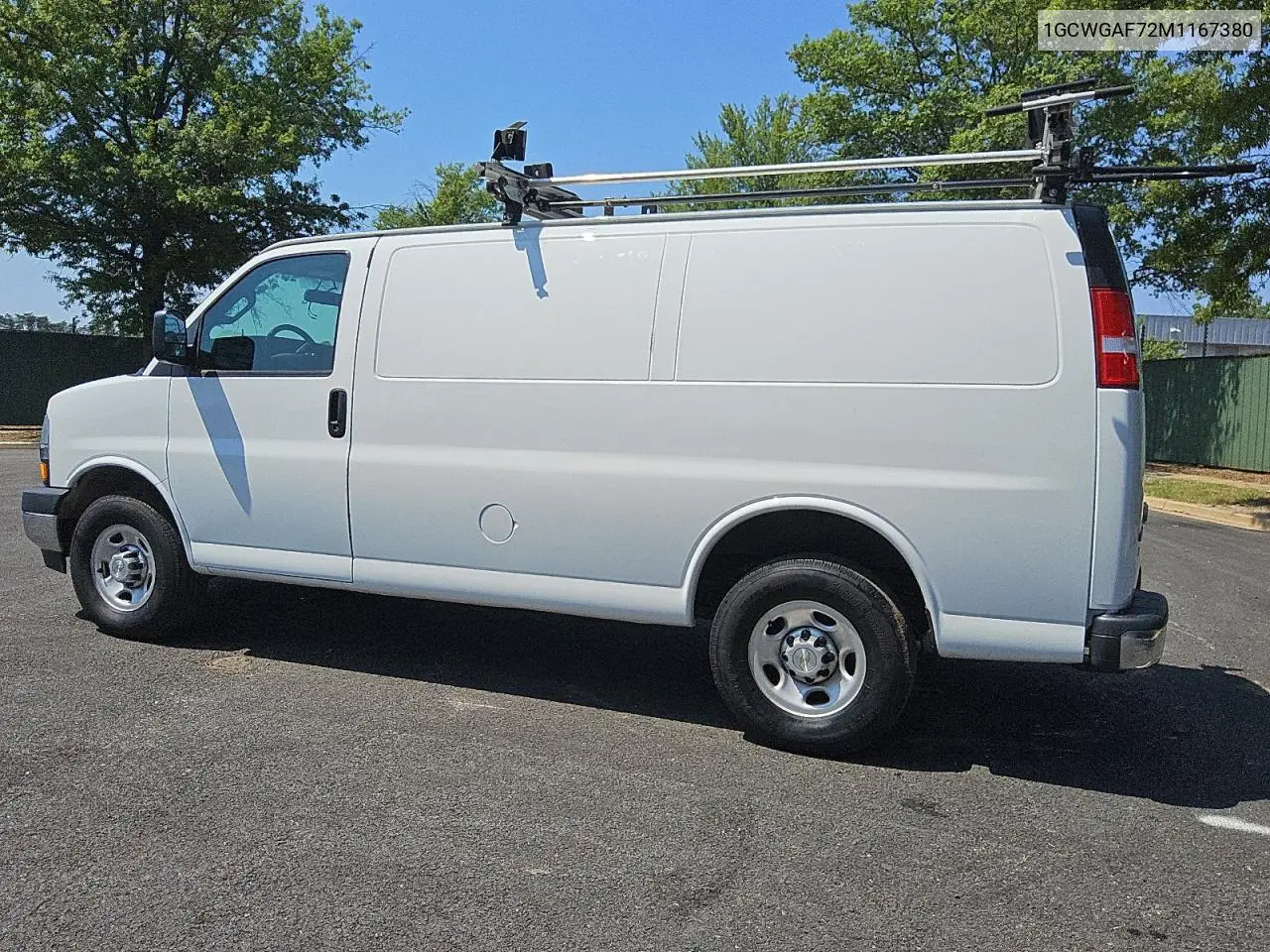 2021 Chevrolet Express G2500 VIN: 1GCWGAF72M1167380 Lot: 62544795