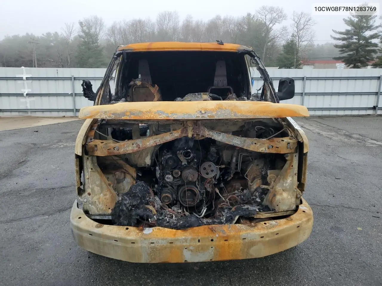 2022 Chevrolet Express G2500 VIN: 1GCWGBF78N1283769 Lot: 53508735