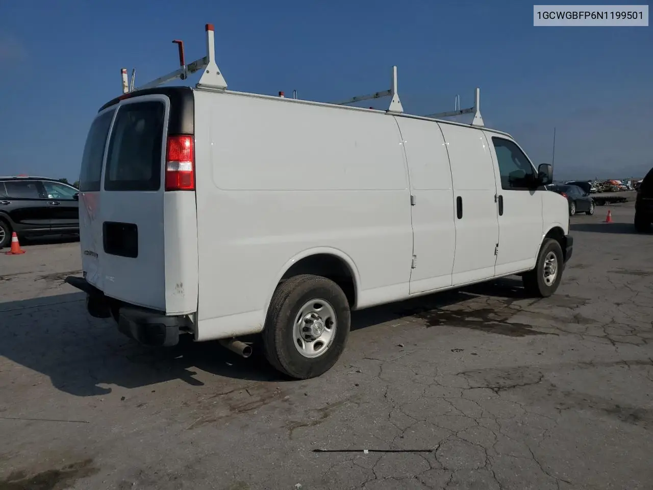 2022 Chevrolet Express G2500 VIN: 1GCWGBFP6N1199501 Lot: 64591395