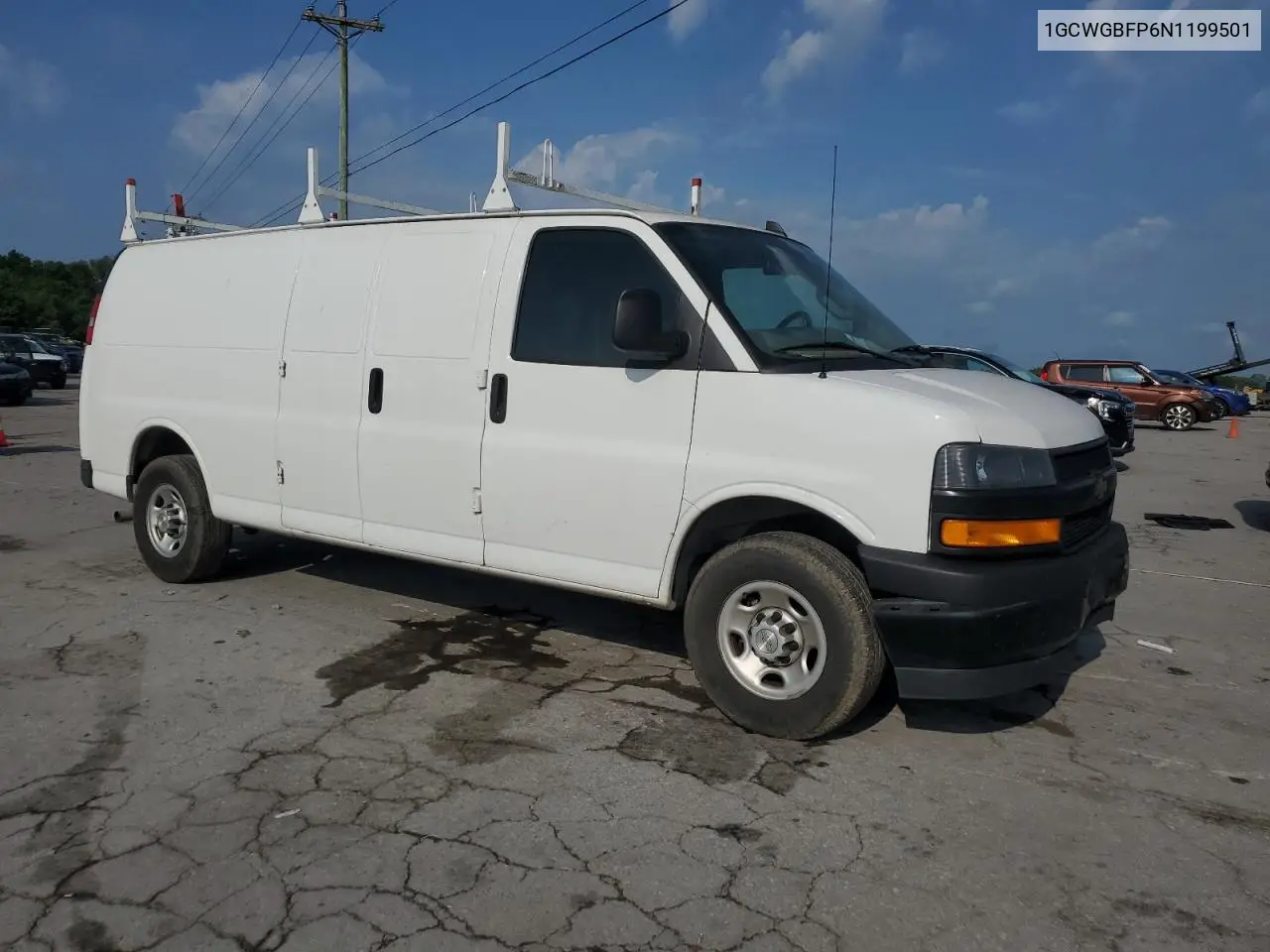 2022 Chevrolet Express G2500 VIN: 1GCWGBFP6N1199501 Lot: 64591395