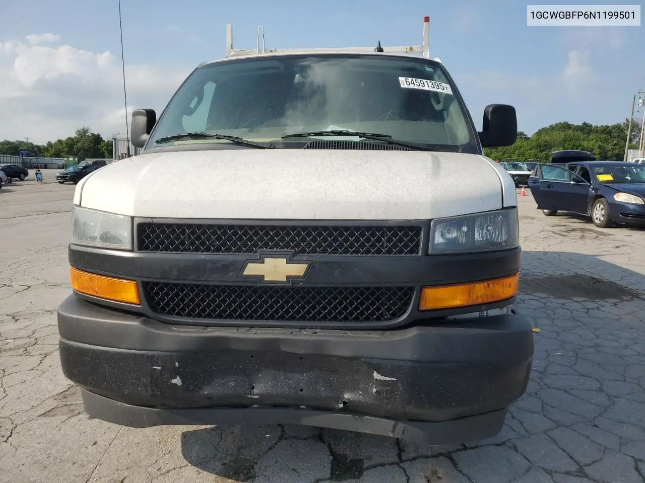 2022 Chevrolet Express G2500 VIN: 1GCWGBFP6N1199501 Lot: 64591395