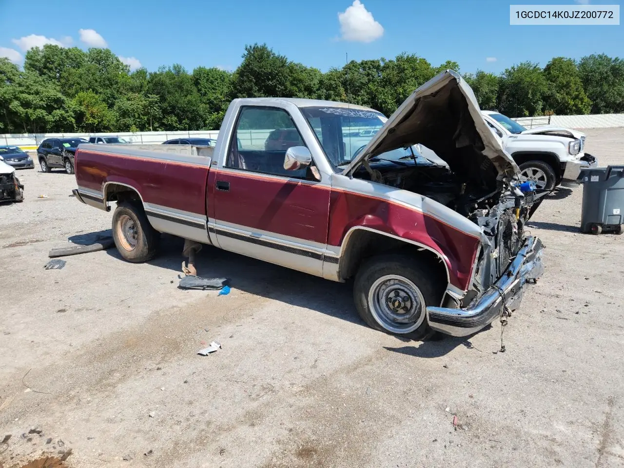 1988 Chevrolet Gmt-400 C1500 VIN: 1GCDC14K0JZ200772 Lot: 63662515