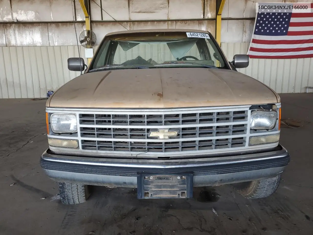 1988 Chevrolet Gmt-400 K3500 VIN: 1GCGK34NXJE166000 Lot: 64521285