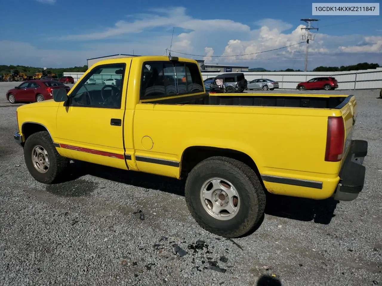 1989 Chevrolet Gmt-400 K1500 VIN: 1GCDK14KXKZ211847 Lot: 64789735