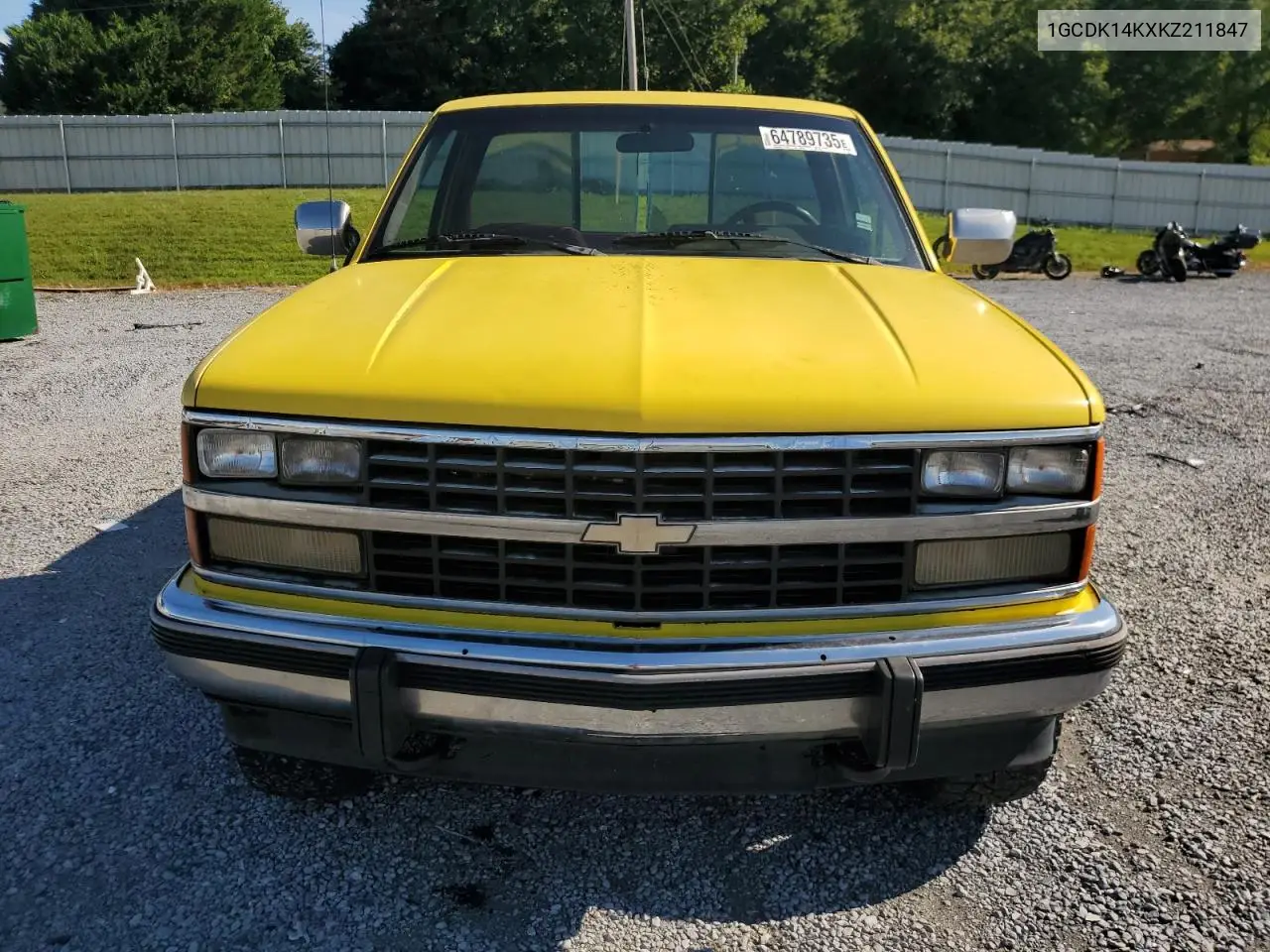 1989 Chevrolet Gmt-400 K1500 VIN: 1GCDK14KXKZ211847 Lot: 64789735