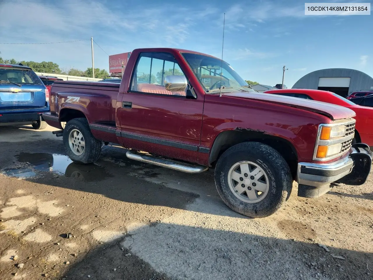 1991 Chevrolet Gmt-400 K1500 VIN: 1GCDK14K8MZ131854 Lot: 64132895