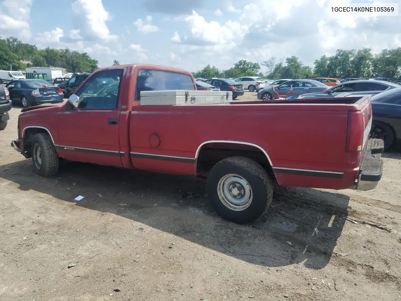 1992 Chevrolet Gmt-400 C1500 VIN: 1GCEC14K0NE105369 Lot: 63530745