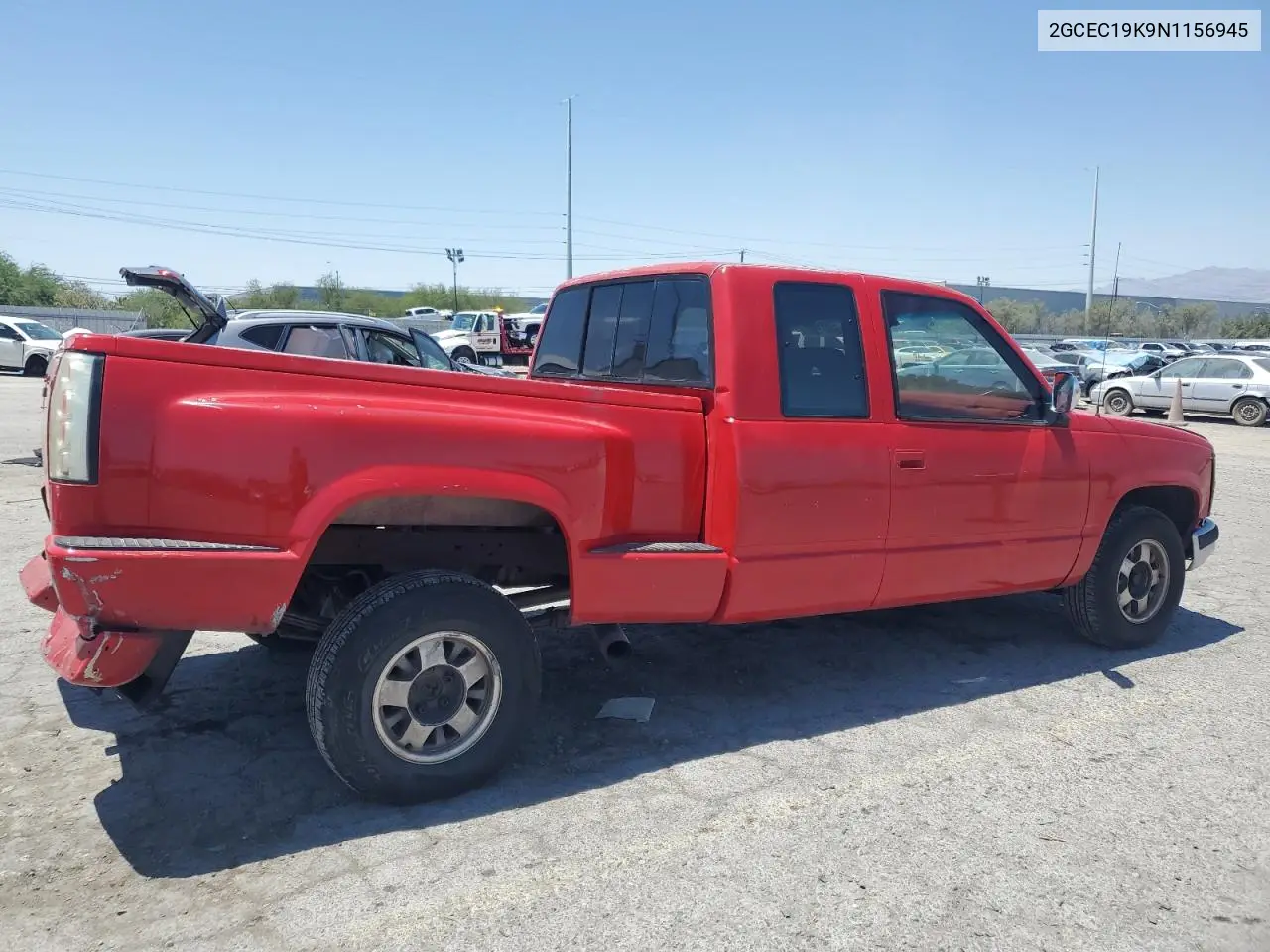 1992 Chevrolet Gmt-400 C1500 VIN: 2GCEC19K9N1156945 Lot: 64077995