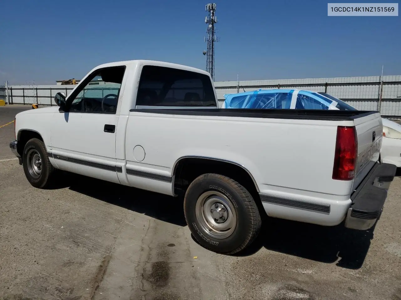 1992 Chevrolet Gmt-400 C1500 VIN: 1GCDC14K1NZ151569 Lot: 65049505