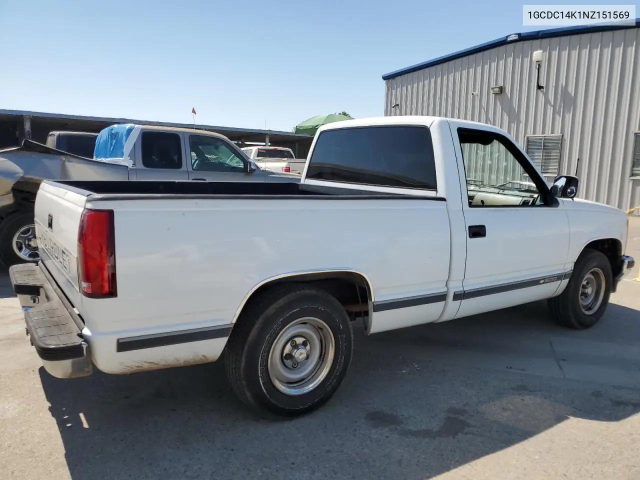 1992 Chevrolet Gmt-400 C1500 VIN: 1GCDC14K1NZ151569 Lot: 65049505