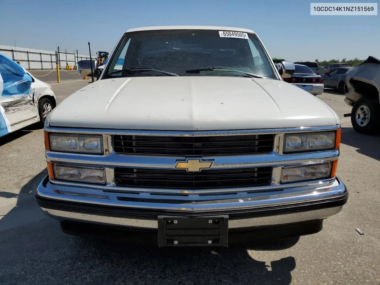 1992 Chevrolet Gmt-400 C1500 VIN: 1GCDC14K1NZ151569 Lot: 65049505