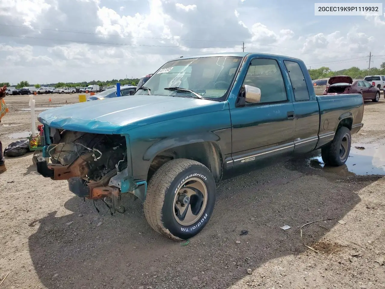 1993 Chevrolet Gmt-400 C1500 VIN: 2GCEC19K9P1119932 Lot: 65171245