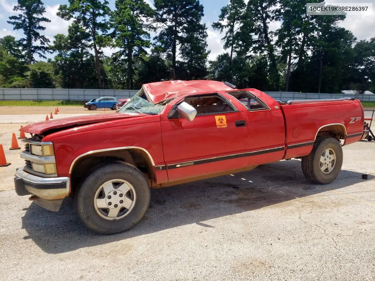 1994 Chevrolet Gmt-400 K1500 VIN: 1GCEK19K8RE286397 Lot: 64931115